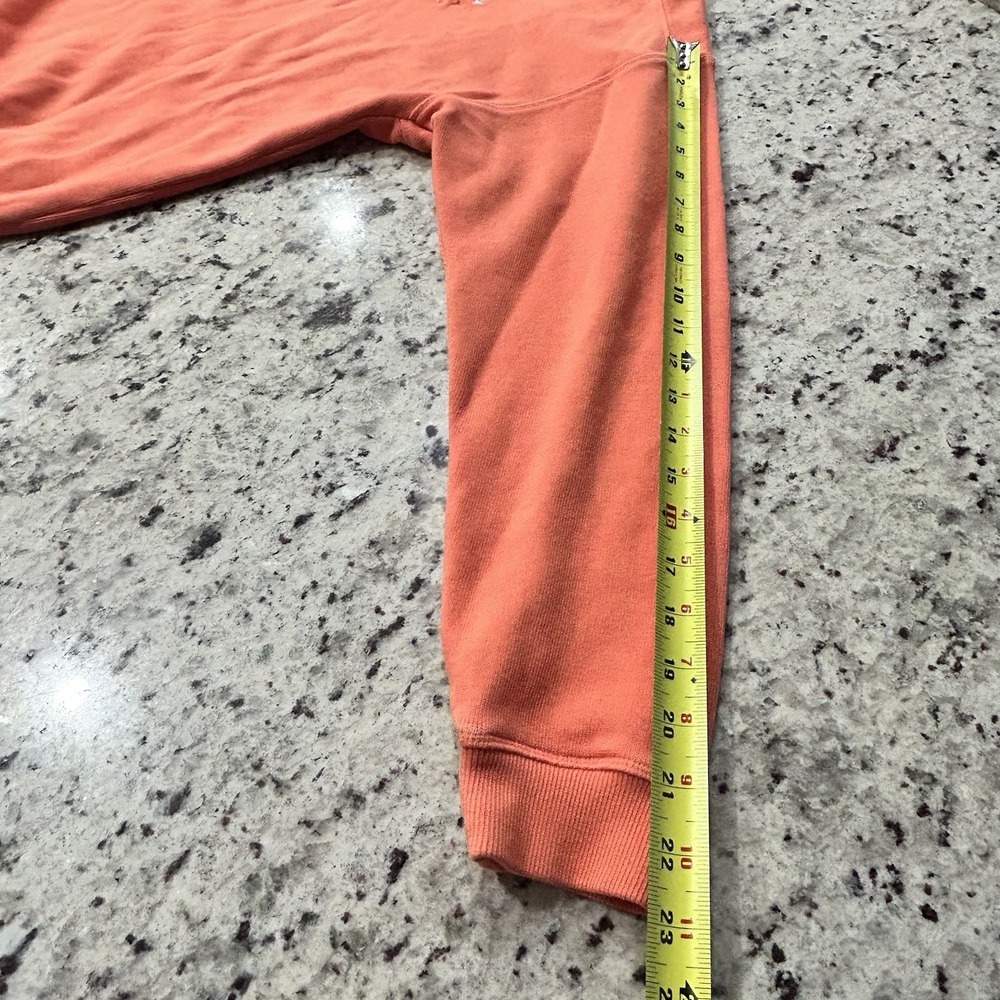 Tommy Bahama Relax Pullover Classic Preppy Mens Medium 1/4 Zip Orange - Picture 9 of 10